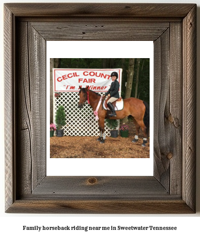 family horseback riding near me in Sweetwater, Tennessee